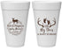 Personalized Baby Shower 20 oz Foam Cups - Oh My Deer | 90123