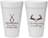 Personalized Baby Shower 20 oz Foam Cups - Hunting Buddy | 90125