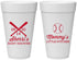 Personalized Baby Shower 20 oz Foam Cups - Baseball Little Pitcher | 90137