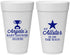 Personalized Baby Shower 20 oz Foam Cups - Allstar On The Way | 90140