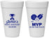 Personalized Baby Shower 20 oz Foam Cups - Sports Mvp | 90141