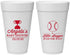 Personalized Baby Shower 20 oz Foam Cups - Baseball Little Slugger | 90145