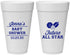 Personalized Baby Shower 20 oz Foam Cups - Future All Star | 90146