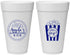 Personalized Baby Shower 20 oz Foam Cups - Shes Going To Pop | 90159