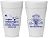 Personalized Baby Shower 20 oz Foam Cups - Love Is In The Air | 90163