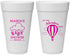 Personalized Baby Shower 20 oz Foam Cups - Hot Air Balloon | 90164