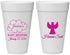Personalized Baby Shower 20 oz Foam Cups - Heaven Sent | 90166