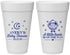 Personalized Baby Shower 20 oz Foam Cups - Little Lamb On The Way | 90167