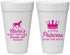Personalized Baby Shower 20 oz Foam Cups - Little Princess | 90174