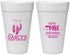Personalized Baby Shower 20 oz Foam Cups - Tribe Member | 90183