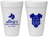 Personalized Baby Shower 20 oz Foam Cups - Loved By All | 90188