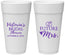 Personalized Bridal Shower 24 oz Foam Cups - Future Mrs | 100012