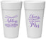 Personalized Bridal Shower 24 oz Foam Cups - Future Mrs | 100018