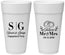 Personalized Engagement 24 oz Foam Cups - Future Mr And Mrs | 10002