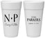 Personalized Engagement 24 oz Foam Cups - Future | 10010