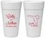 Personalized Wedding 24 oz Foam Cups - Florida | 108