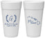 Personalized Wedding 24 oz Foam Cups - Hawaii | 110