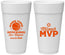 Personalized Bar Mitzvah 24 oz Foam Cups - 13th Birthday Basketball | 110001