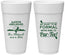 Personalized Bar Mitzvah 24 oz Foam Cups - 13th Birthday Golf | 110010