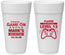 Personalized Bar Mitzvah 24 oz Foam Cups - 13th Birthday Video Game | 110013