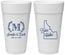 Personalized Wedding 24 oz Foam Cups - Idaho | 111