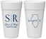 Personalized Wedding 24 oz Foam Cups - Illinois | 112