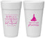 Personalized Bat Mitzvah 24 oz Foam Cups - 12th Birthday Princess | 120003