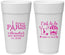 Personalized Bat Mitzvah 24 oz Foam Cups - 12th Birthday Paris | 120004
