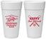 Personalized Bat Mitzvah 24 oz Foam Cups - 12th Birthday Softball | 120012