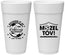 Personalized Bat Mitzvah 24 oz Foam Cups - 12th Birthday Soccer | 120013