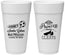 Personalized Bat Mitzvah 24 oz Foam Cups - 12th Birthday Soccer | 120014