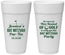 Personalized Bat Mitzvah 24 oz Foam Cups - 12th Birthday Golf | 120019
