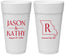 Personalized Wedding 24 oz Foam Cups - Missouri | 124