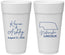 Personalized Wedding 24 oz Foam Cups - Nebraska | 126