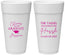 Personalized Graduation 24 oz Foam Cups - Class Of 2027 Tassel Hassel | 130010