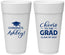 Personalized Graduation 24 oz Foam Cups - Class Of 2027 Cheers Grad | 130020