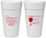 Personalized Graduation 24 oz Foam Cups - Class Of 2027 Wined A Lot | 130044