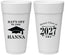 Personalized Graduation 24 oz Foam Cups - Class Of 2027 Hats Off | 130049