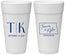 Personalized Wedding 24 oz Foam Cups - North Dakota | 133
