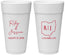 Personalized Wedding 24 oz Foam Cups - Ohio | 134