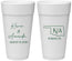 Personalized Wedding 24 oz Foam Cups - Oklahoma | 135
