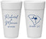 Personalized Wedding 24 oz Foam Cups - South Carolina | 139