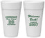 Personalized Class Reunion 24 oz Foam Cups - Class Of 2007 20 Year | 140001