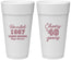 Personalized Class Reunion 24 oz Foam Cups - Class Of 1987 40 Year | 140003