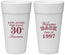 Personalized Class Reunion 24 oz Foam Cups - Class Of 1997 30 Year | 140007