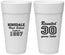 Personalized Class Reunion 24 oz Foam Cups - Class Of 1997 30 Year | 140012