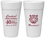 Personalized Class Reunion 24 oz Foam Cups - Class Of 1987 40 Year | 140023