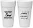 Personalized Class Reunion 24 oz Foam Cups - Class Of 1977 50 Year | 140024