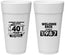 Personalized Class Reunion 24 oz Foam Cups - Class Of 1987 40 Year | 140028