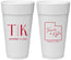 Personalized Wedding 24 oz Foam Cups - Utah | 143